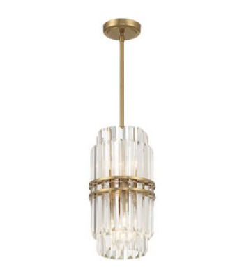 Crystorama Hayes Mini Pendant HAY-1401-AG