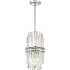 Crystorama Hayes Mini Pendant HAY-1401-PN