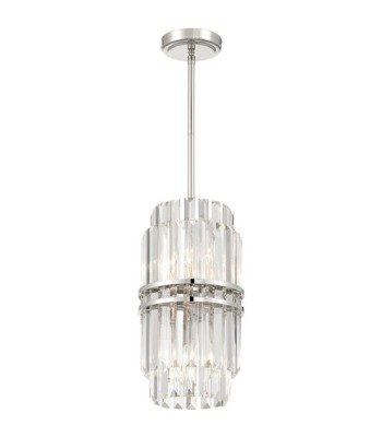 Crystorama Hayes Mini Pendant HAY-1401-PN