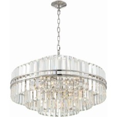 Crystorama Hayes Chandelier HAY-1407-PN
