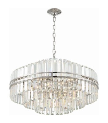 Crystorama Hayes Chandelier HAY-1407-PN