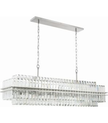 Crystorama Hayes Chandelier HAY-1417-PN