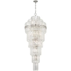 Crystorama Hayes Chandelier HAY-1419-PN