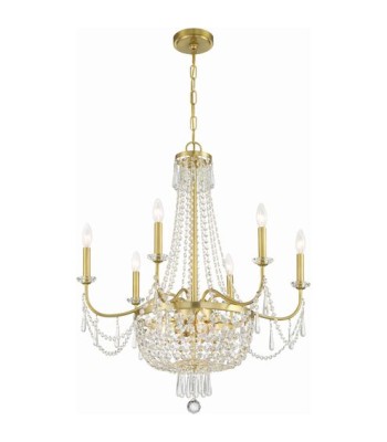 Crystorama Haywood Chandelier HWD-7709-AG