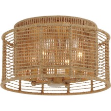 Crystorama Jayna Flush JAY-A5000-BS
