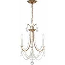 Crystorama Karrington Mini Chandelier KAR-90903-AG-CL-MWP