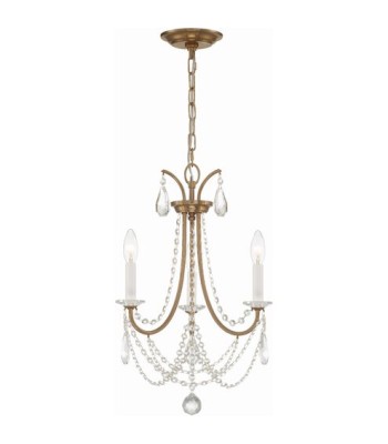 Crystorama Karrington Mini Chandelier KAR-90903-AG-CL-MWP