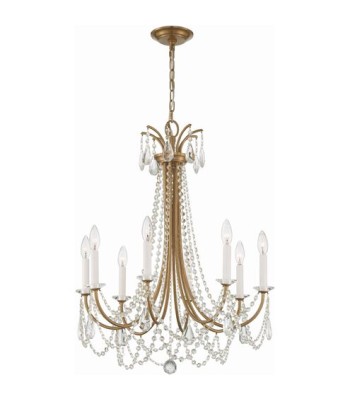 Crystorama Karrington Chandelier KAR-90908-AG-CL-MWP