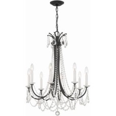 Crystorama Karrington Chandelier KAR-90908-MK-CL-MWP