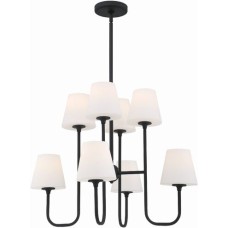 Crystorama Keenan Chandelier KEE-A3008-BF