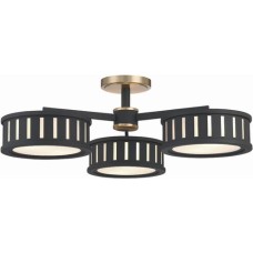 Crystorama Kendal Semi Flush KEN-8300-VG-BF