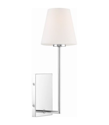 Crystorama Lena Sconce LEN-250-OP-CH