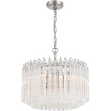 Crystorama Lofton Chandelier LOF-5005-PN