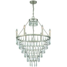 Crystorama Lucille Chandelier LUC-A9066-SA