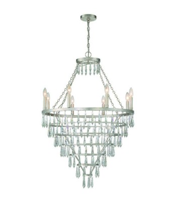 Crystorama Lucille Chandelier LUC-A9068-SA