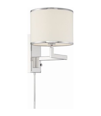 Crystorama Madison Task Sconce MAD-B4101-PN
