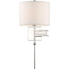 Crystorama Marshall Task Sconce MAR-A8031-PN