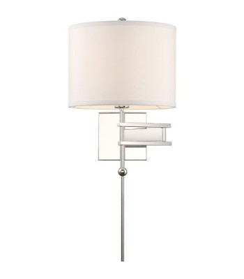 Crystorama Marshall Task Sconce MAR-A8031-PN