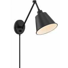 Crystorama Mitchell Task Sconce MIT-A8020-MK