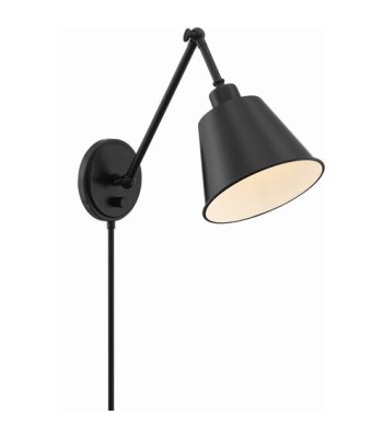 Crystorama Mitchell Task Sconce MIT-A8020-MK