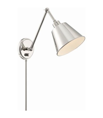 Crystorama Mitchell Task Sconce MIT-A8020-PN