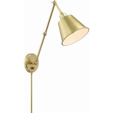 Crystorama Mitchell Task Sconce MIT-A8021-AG