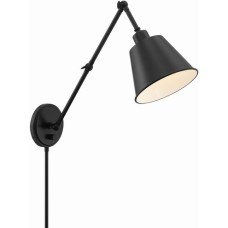 Crystorama Mitchell Task Sconce MIT-A8021-MK