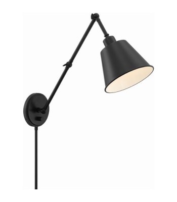 Crystorama Mitchell Task Sconce MIT-A8021-MK