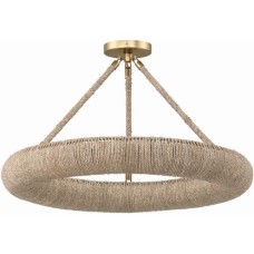 Crystorama Oakley Semi Flush OAK-7536-SG_CEILING