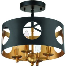 Crystorama Odelle Semi Flush ODE-700-BK-GA_CEILING
