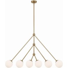 Crystorama Omni Chandelier OMN-3006-AG