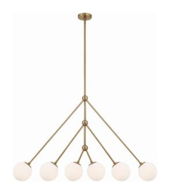 Crystorama Omni Chandelier OMN-3006-AG