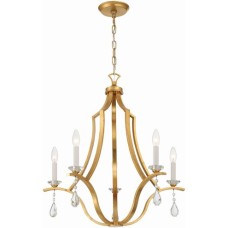 Crystorama Perry Chandelier PER-10405-GA