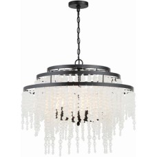 Crystorama Poppy Chandelier POP-A5076-MK-FR