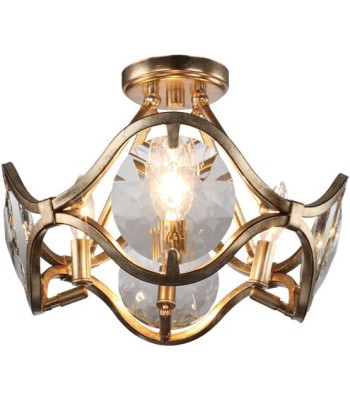 Crystorama Quincy Semi Flush QUI-7624-DT