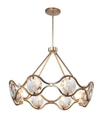 Crystorama Quincy Chandelier QUI-7628-DT