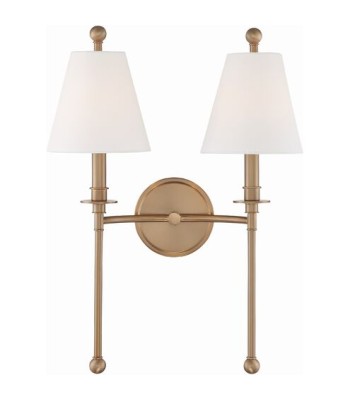 Crystorama Riverdale Sconce RIV-383-AG