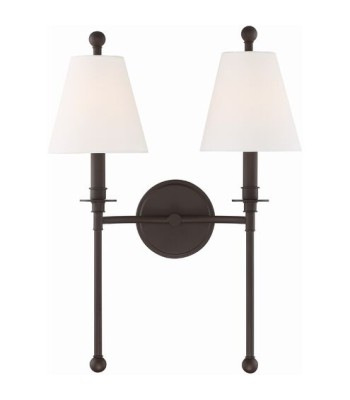 Crystorama Riverdale Sconce RIV-383-DB