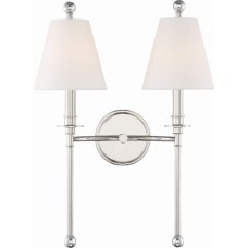 Crystorama Riverdale Sconce RIV-383-PN