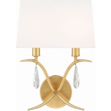 Crystorama Rollins Sconce ROL-18802-GA