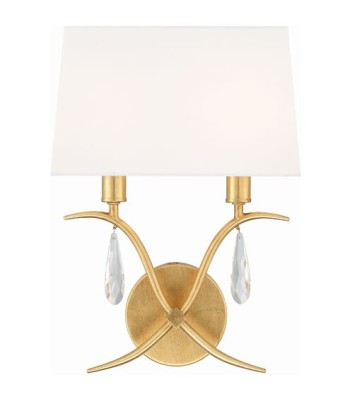Crystorama Rollins Sconce ROL-18802-GA