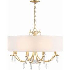 Crystorama Rollins Chandelier ROL-18808-GA