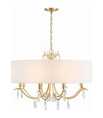 Crystorama Rollins Chandelier ROL-18808-GA