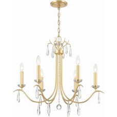 Crystorama Rollins Chandelier ROL-18816-GA