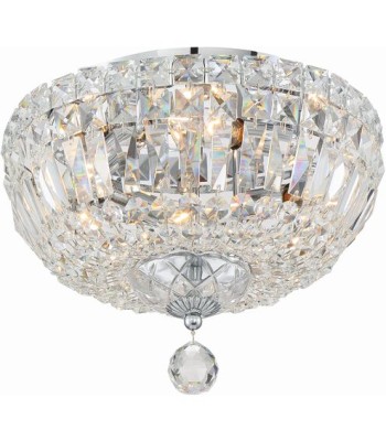 Crystorama Roslyn Flush ROS-A1004-CH-CL-MWP