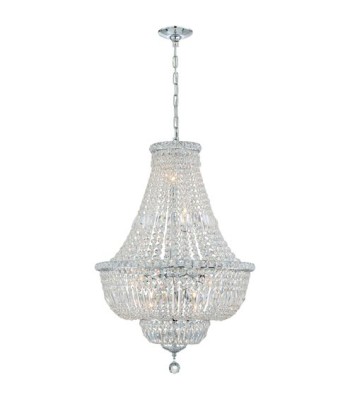 Crystorama Roslyn Chandelier ROS-A1009-CH-CL-MWP