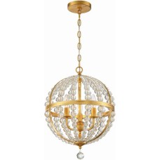 Crystorama Roxy Mini Chandelier ROX-A9003-GA