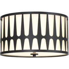 Crystorama Royston Flush ROY-800-BK