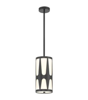 Crystorama Royston Mini Pendant ROY-801-BK