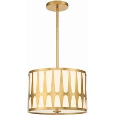 Crystorama Royston Mini Chandelier ROY-803-GA